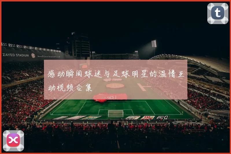 感动瞬间球迷与足球明星的温情互动视频合集